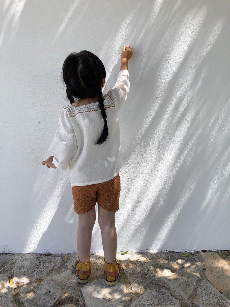 Shorts Knit Milk