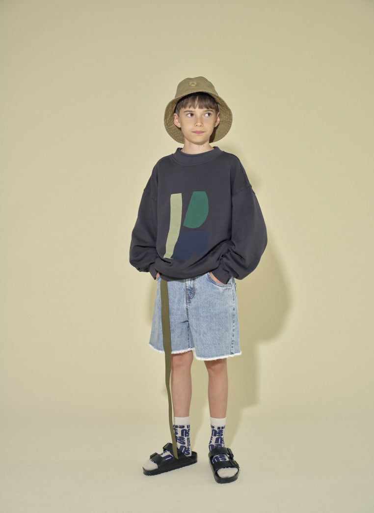 Short Denim Cut Off Fade Out
