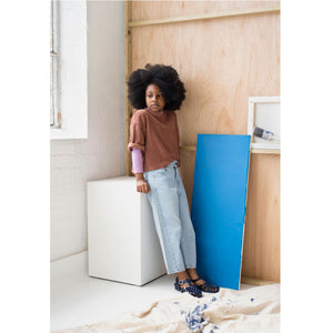 Long Sleeve Tee Toweling Raglan Russet