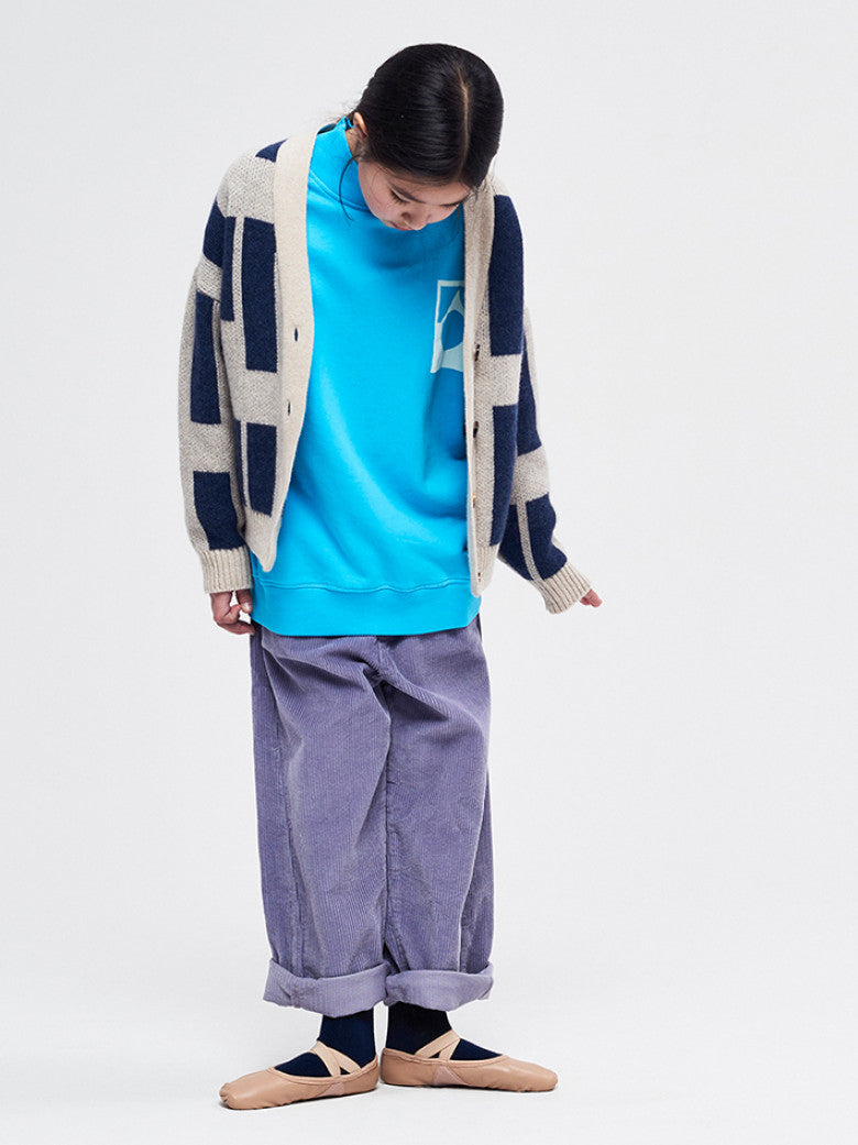 Pants Barrel Leg Silver Mist