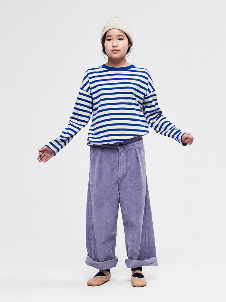 Pants Barrel Leg Silver Mist