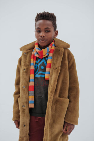 Coat Fake Fure Dusty Olive