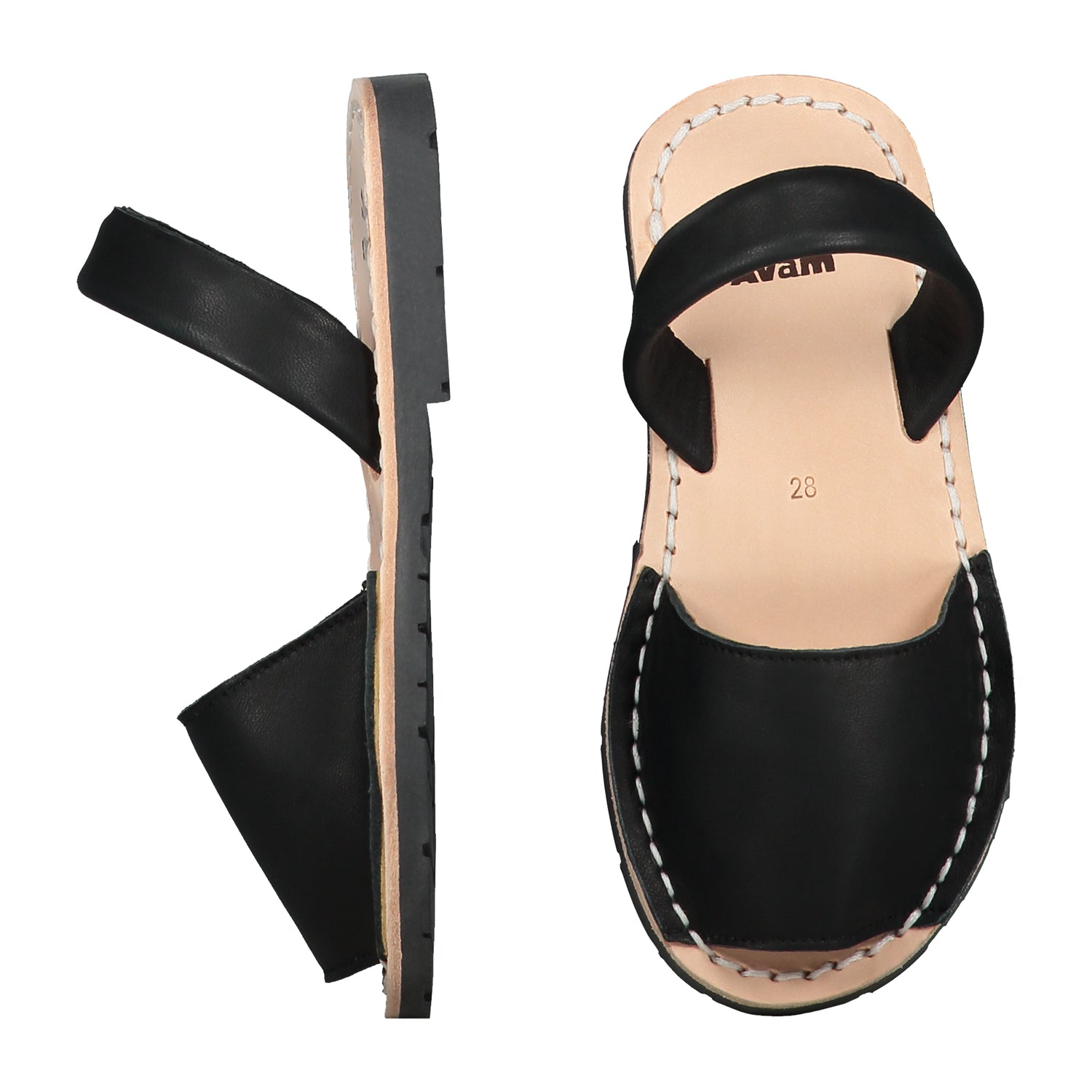 Sandals by S'Avams Olso Black