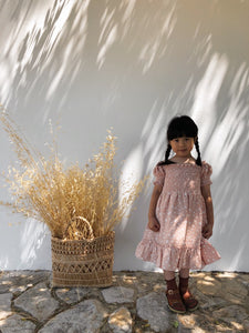 Dress Smocked Sandy Stripes